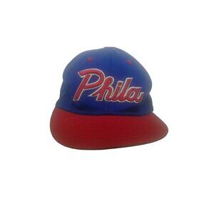 KBETHOS Phila Philadelphia Adjustable blue & red Hat